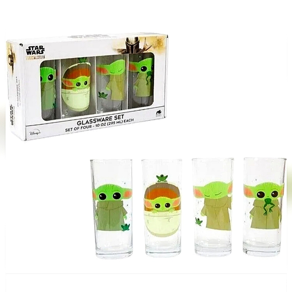Mandalorian baby Yoda glasses